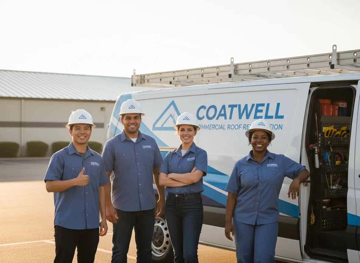 Commercial roof coating company in Paron, AR